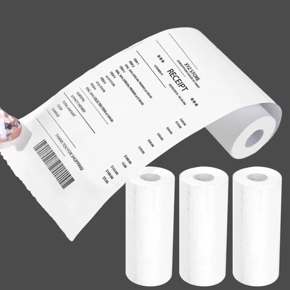 58mm Mini Photo Printer Paper Rolls Adhesive Thermal Paper 57x25MM DIY 58mm-mini-photo-printer-paper-rolls-adhesive-thermal-paper-57x25mm-diy