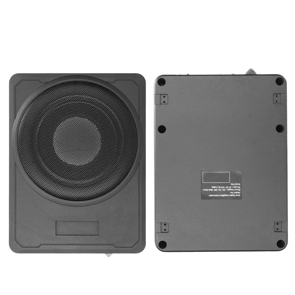800W Slim Car Underseat Amplified Subwoofer