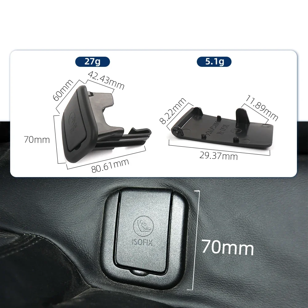 522073829 Car Rear Child Chair Seat Cover Anchor Safety ISOFIX Assembly Trim For BMW Mini R56 R57 CLUBMAN R55 JCW 522091782