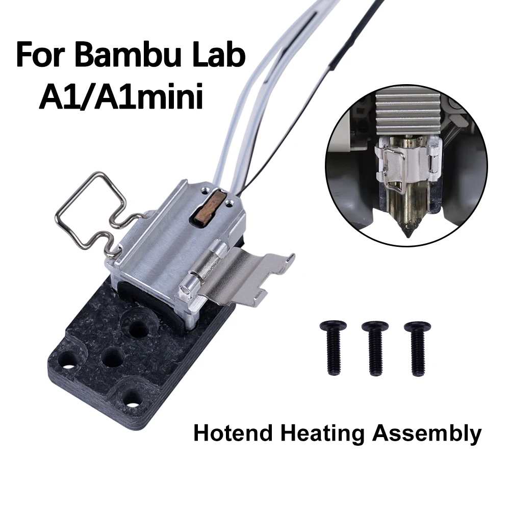 For Bambu Lab A1/A1mini Hotend Mounting Heating Assembly Original For Bambu Lab A1 Mini Bambulab A1 Mini Accessories