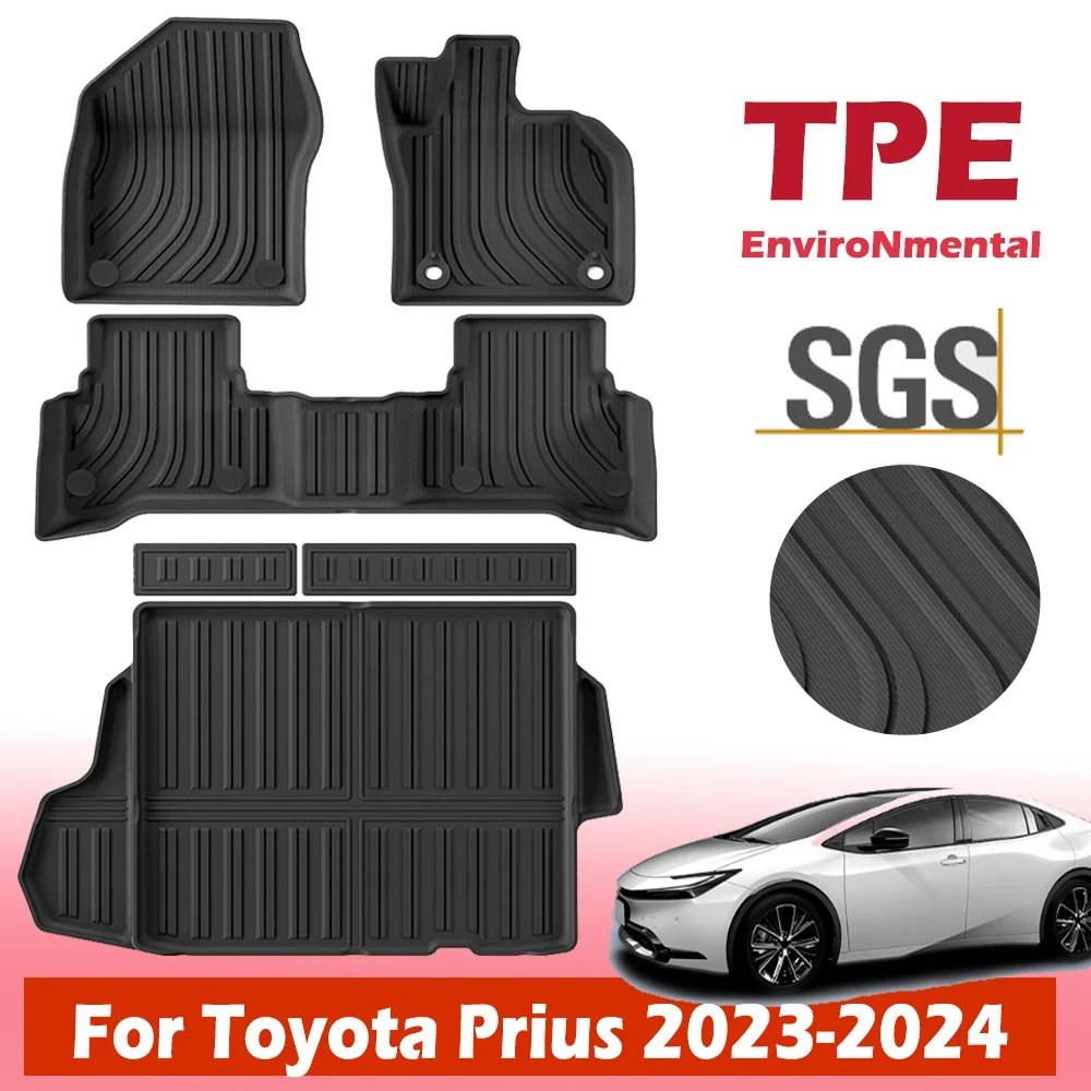 For-Toyota-Prius-2023-2024-TPE-Floor-Mats-LHD-RHD-Floor-Mats-All ...