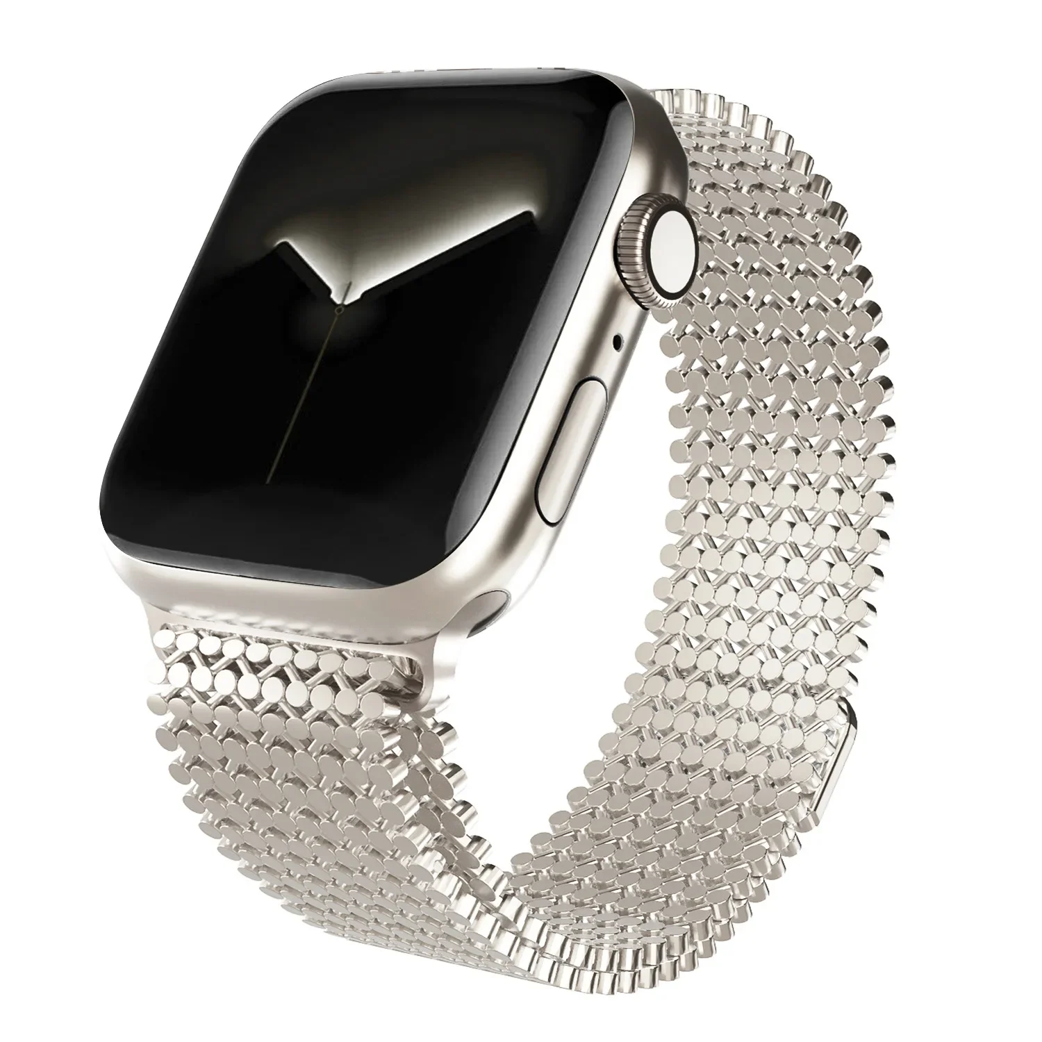 Magnetic Steel Chain Bracelet Watch Strap