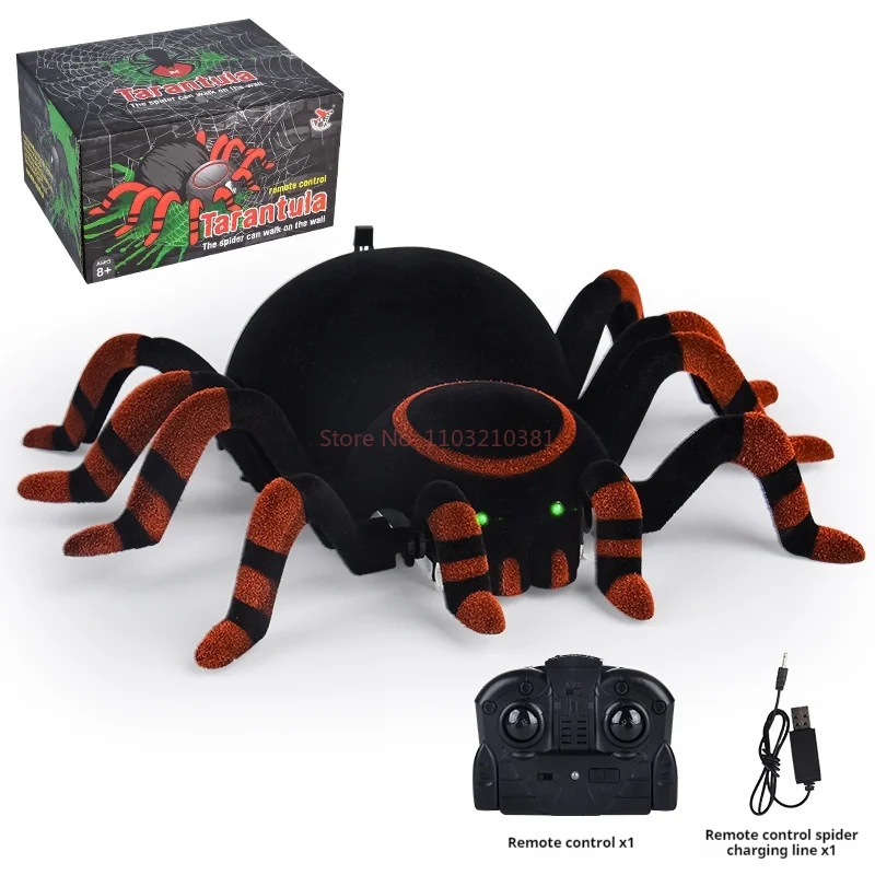 2024 New 2.4g Wireless Remote Control Simulation Wall Climbing Spider Land Wall Climbing Dual-Mode Children'S Remote Control Toy 5