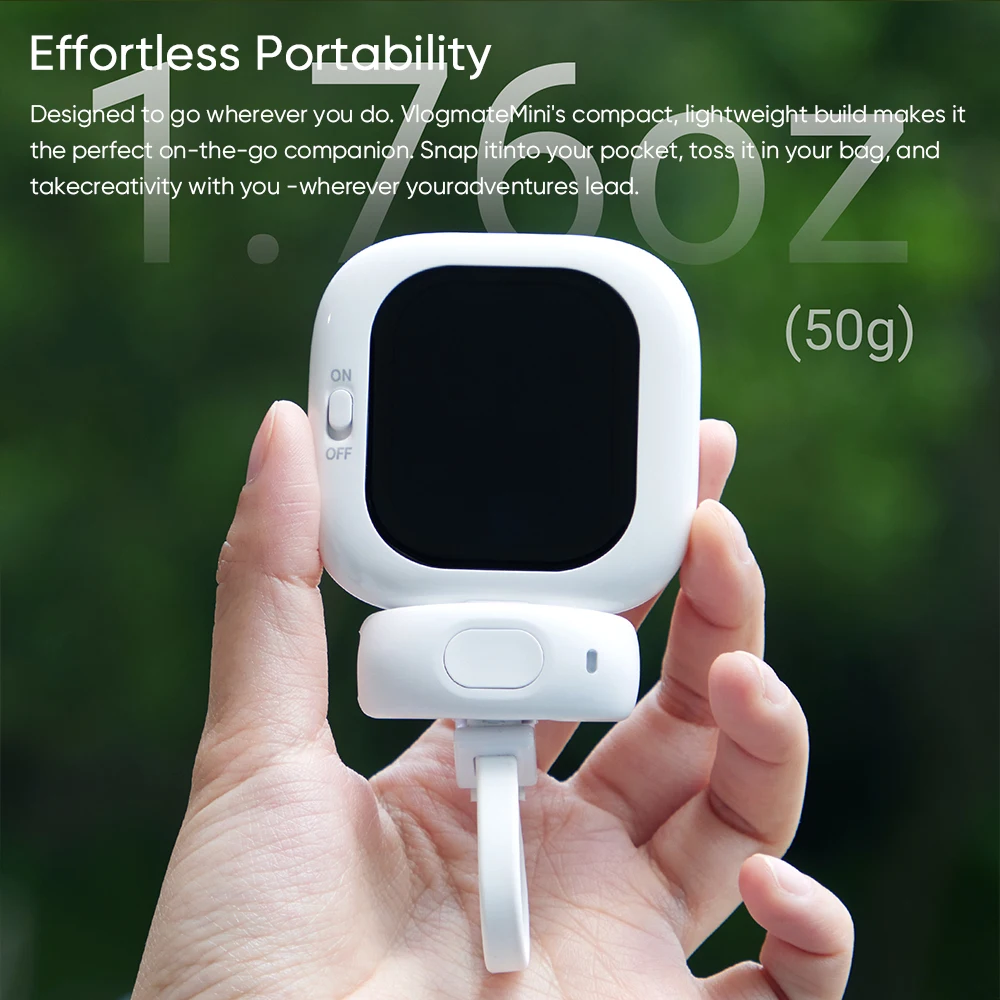 【新品】自撮りモニター Founist Vlogmate Mini This is the ultimate form of external camera selfie