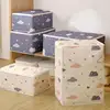 Foldable Storage Bags Quilt Organizer Box Waterproof Clothes Blanket Sorting Bags Under-Bed Storage Moisture Proof Organizer 2