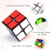 Magic Cube 2x2x2 Magic Speed Cube 2x2 Cube Smooth 3D Puzzle Toy Mini Pocket Twist Toy Educational Toys for Boys Girls Kids Adult 3