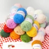 4 Strands Colored Wool Yarn Hand Knitting Raw Materials Hand-knitted Hats and Scarfs. 3