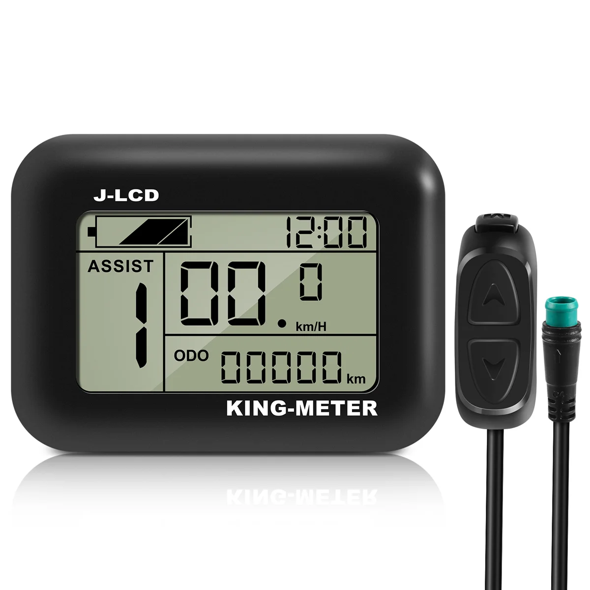 

KING-METER J-ЖК-дисплей, монитор для электровелосипеда, запчасти для Спидера электровелосипеда, панель Bafang, тонкопленочный комплект