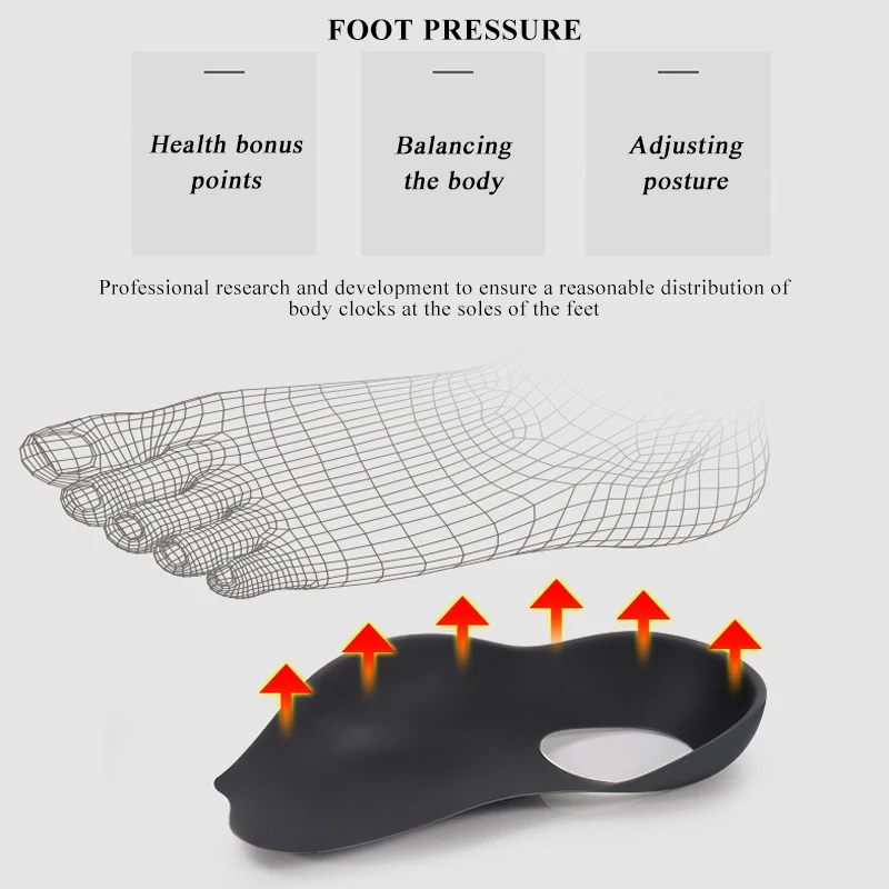 Flat Foot Insoles Arch Correction Foot Outside Inside Eight Flat xo Legs Plantar Correction Orthotic Heel Pads orthopedic insoles shoe insoles shoe heel pads