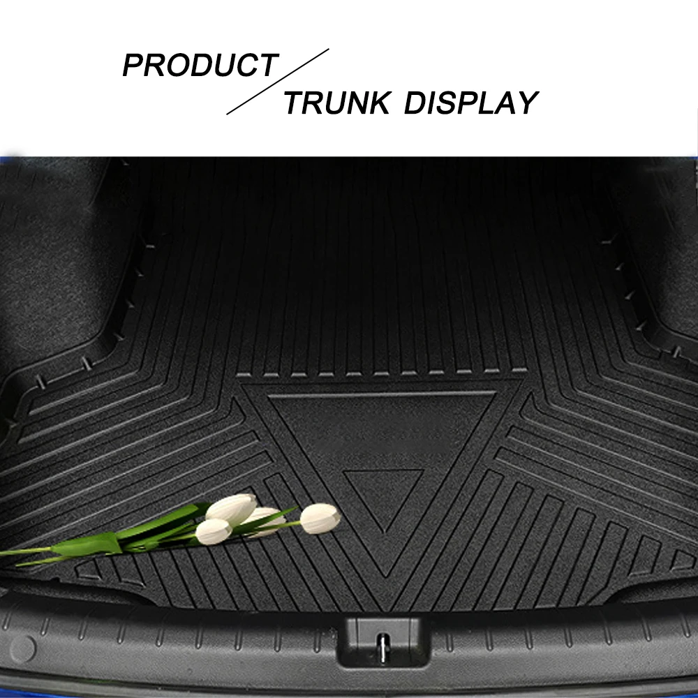 

TPE Car Trunk Mats For Lexus CT 2011-2017 Rubber Cargo Liner Laser Measured Waterproof Protective Pads