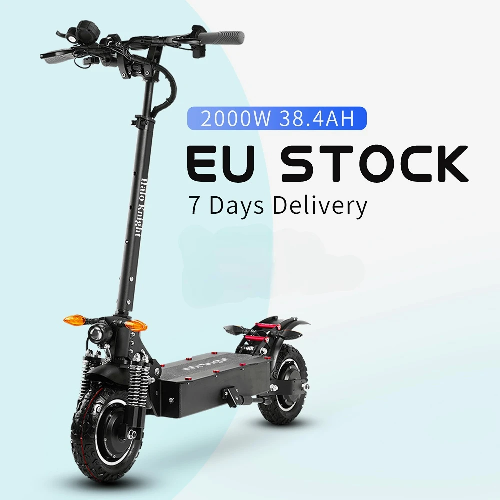 T104 Halo Knight Scooter Électrique Pour Adultes, 2000w, 38,4 Ah, 65