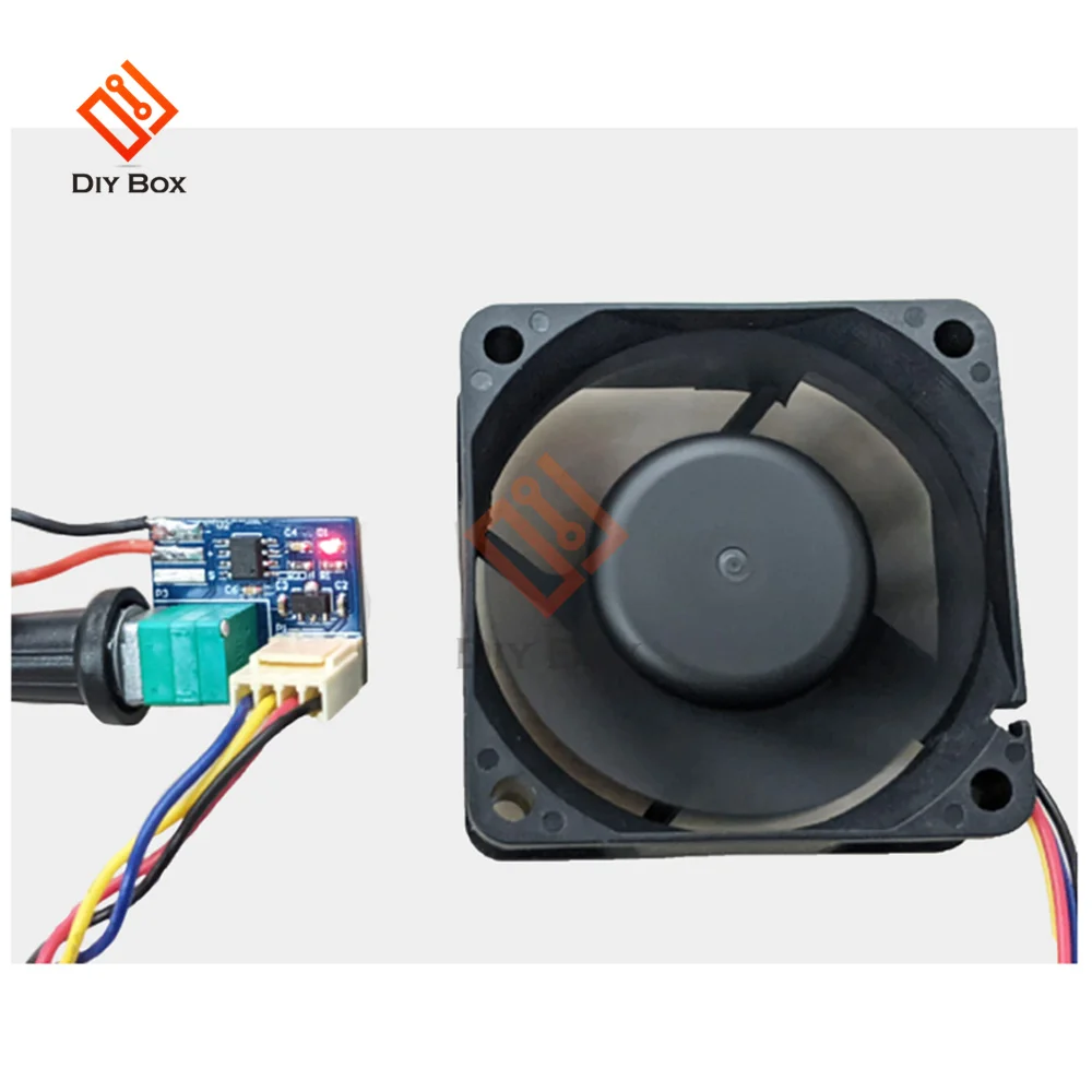 12V PWM Motor Speed Controller Module Single-channel Fan Adjustable Speed Regulator Control Governor Switch with motor speed controller