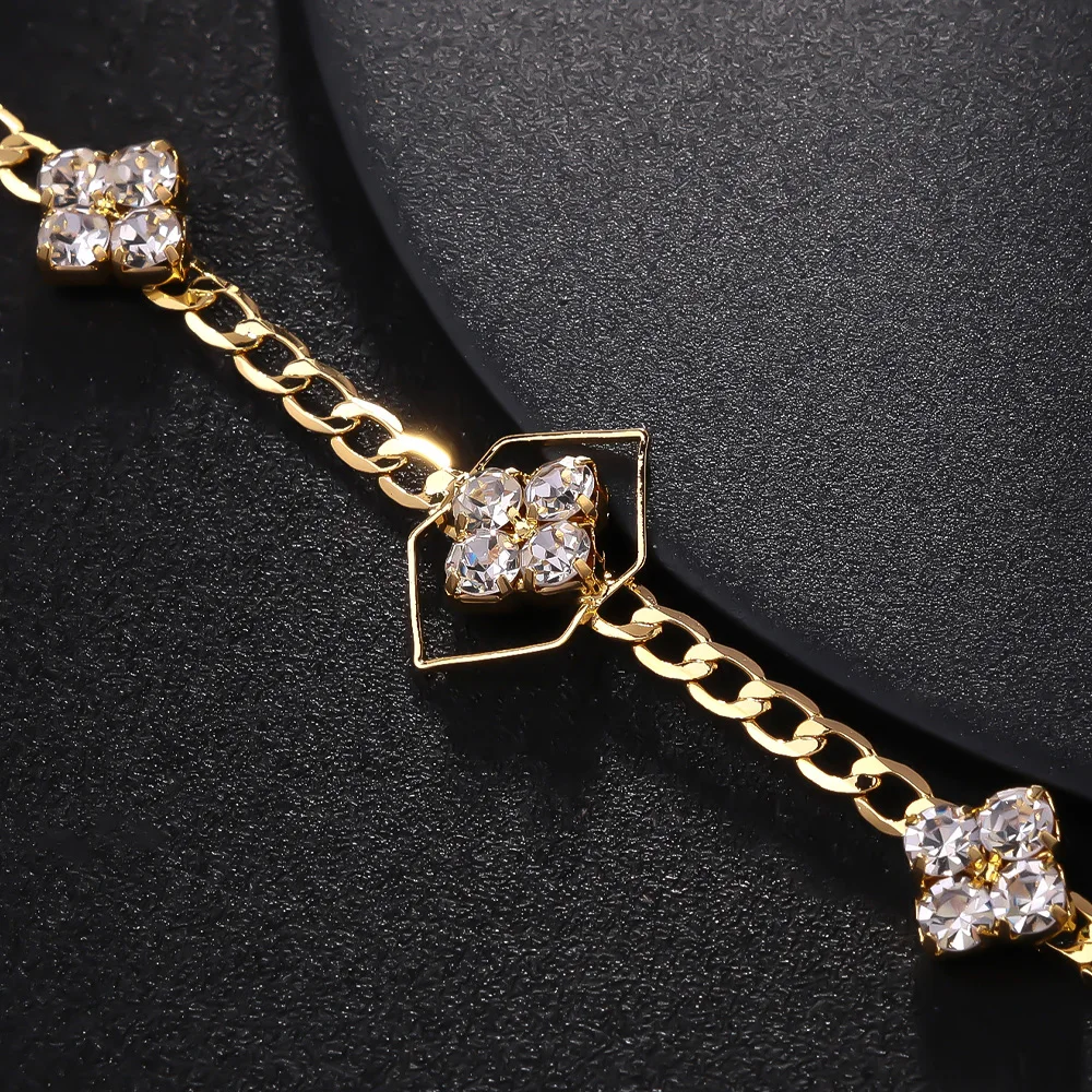 Hair Accessory Hair Headdress Jewelry Accessories Elegant Boho Square Forehead Chain Headband Hair Decoration Fashion Gift Indian Rhinestone Head Chain Princess Jewelry Gift
