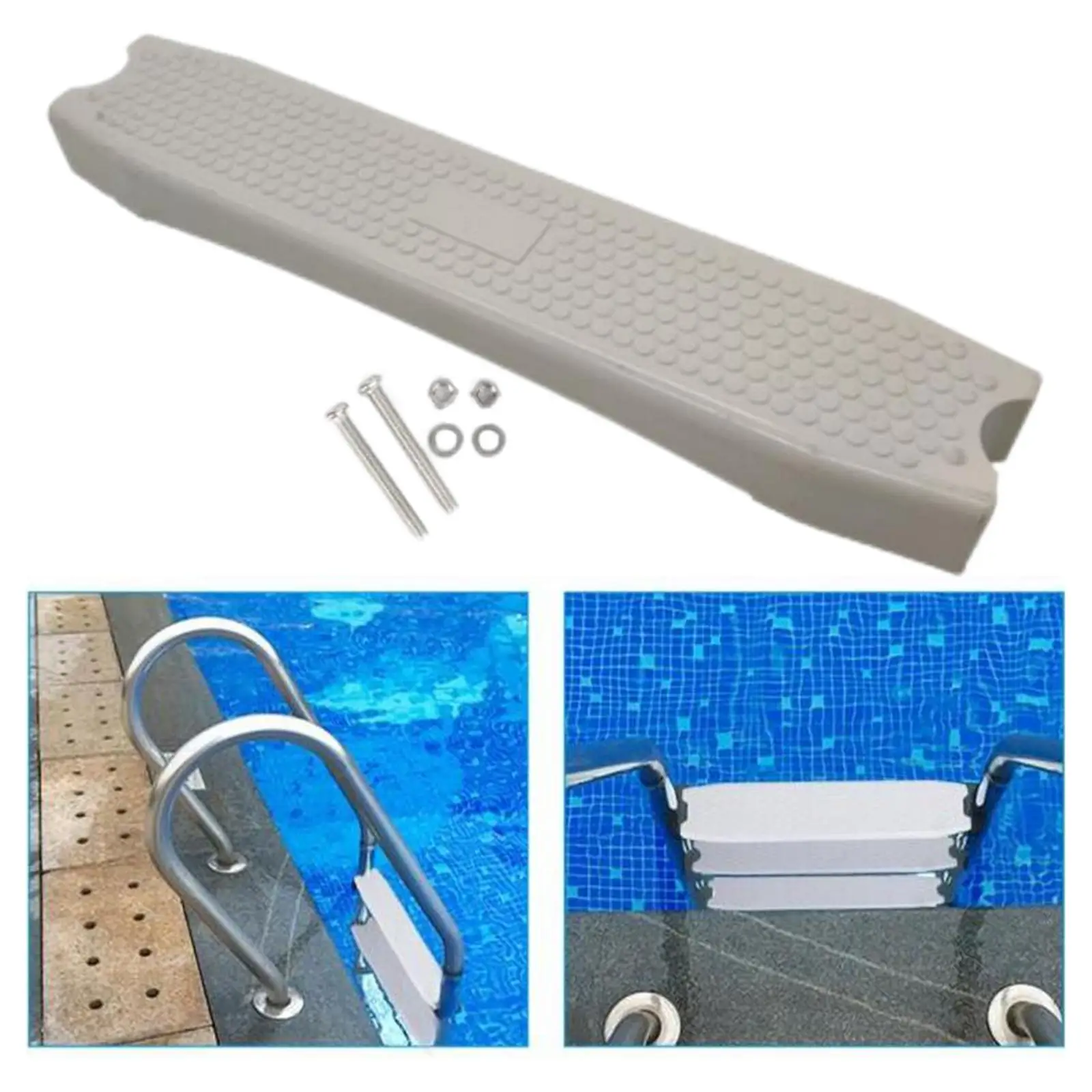 Plastic-Ladder-Rung-Step-Pool-Step-above-Ground-Non-Slip-with-Screws ...
