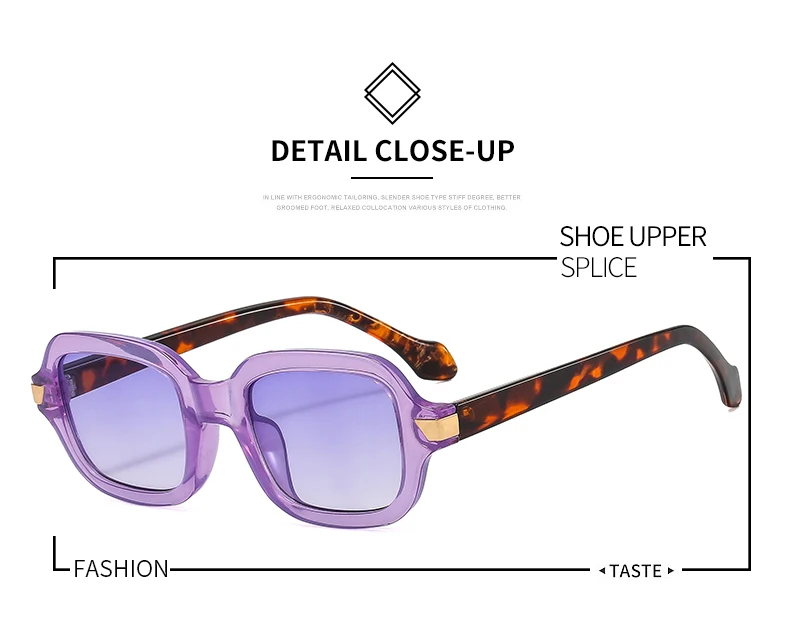 DCF 2022 New Fashion Oval Female Male PC Gradual Lens Leopard Frame Vintage Designer Luxury Elegant Party Beach Sunglasses UV400