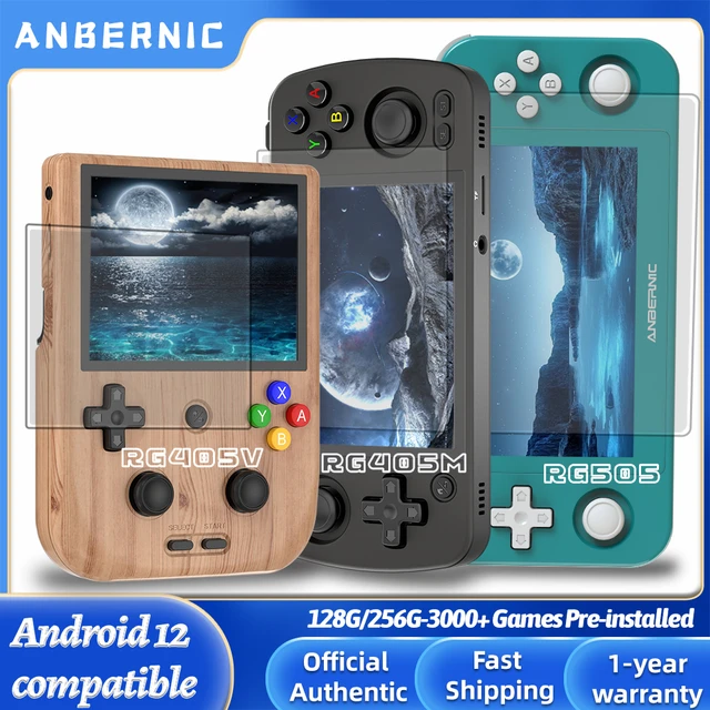 ANBERNIC RG405M RG405V RG505 Retro Handheld Game Player Android 12