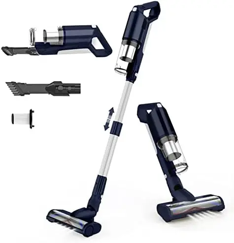 

Беспроводной пылесос, Модернизированный беспроводной пылесос 25 кПа всасывания 280 Вт с бесщеточным Мотором 4 в 1, легкий ручной