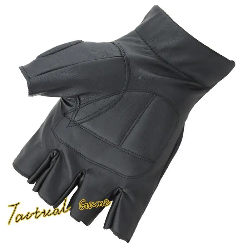 Gants tactiques demi-doigts russe Storm Leather : protection main, liberté doigts, pêche technique