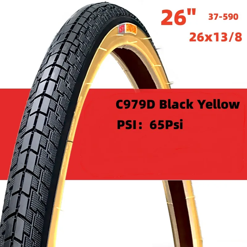 Urban Road Bicycle Tyre 26x13/8 (37-590) 26 inch Bike tyre