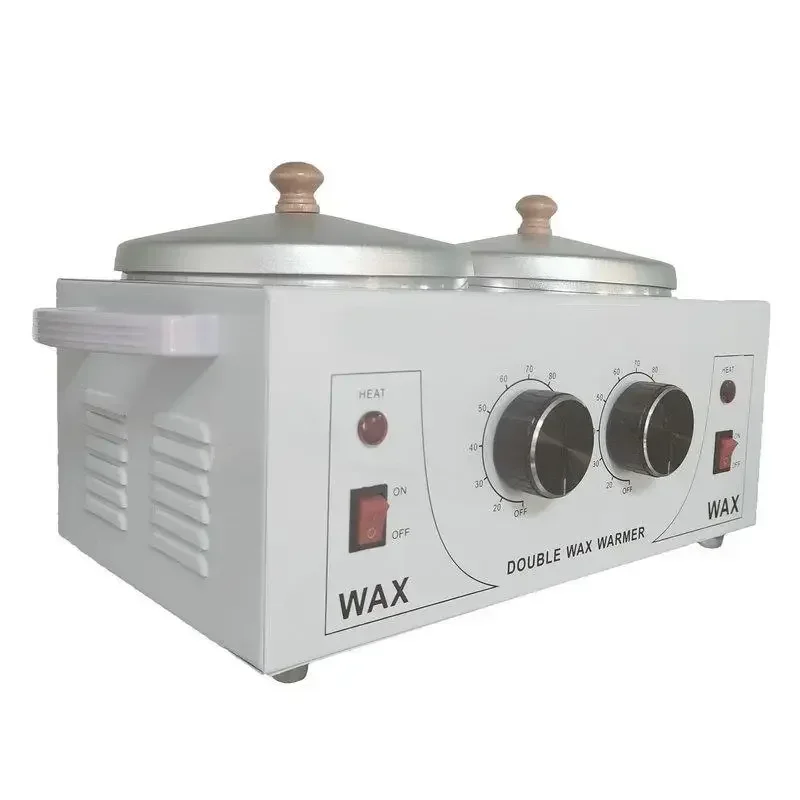 Double Furnace Multifunction Temperature Adjustment Double Pot Wax Melting Machine Hair Removal Instrument Wax Treatment Machine for wax heater,hair removal wax,hair removal tool