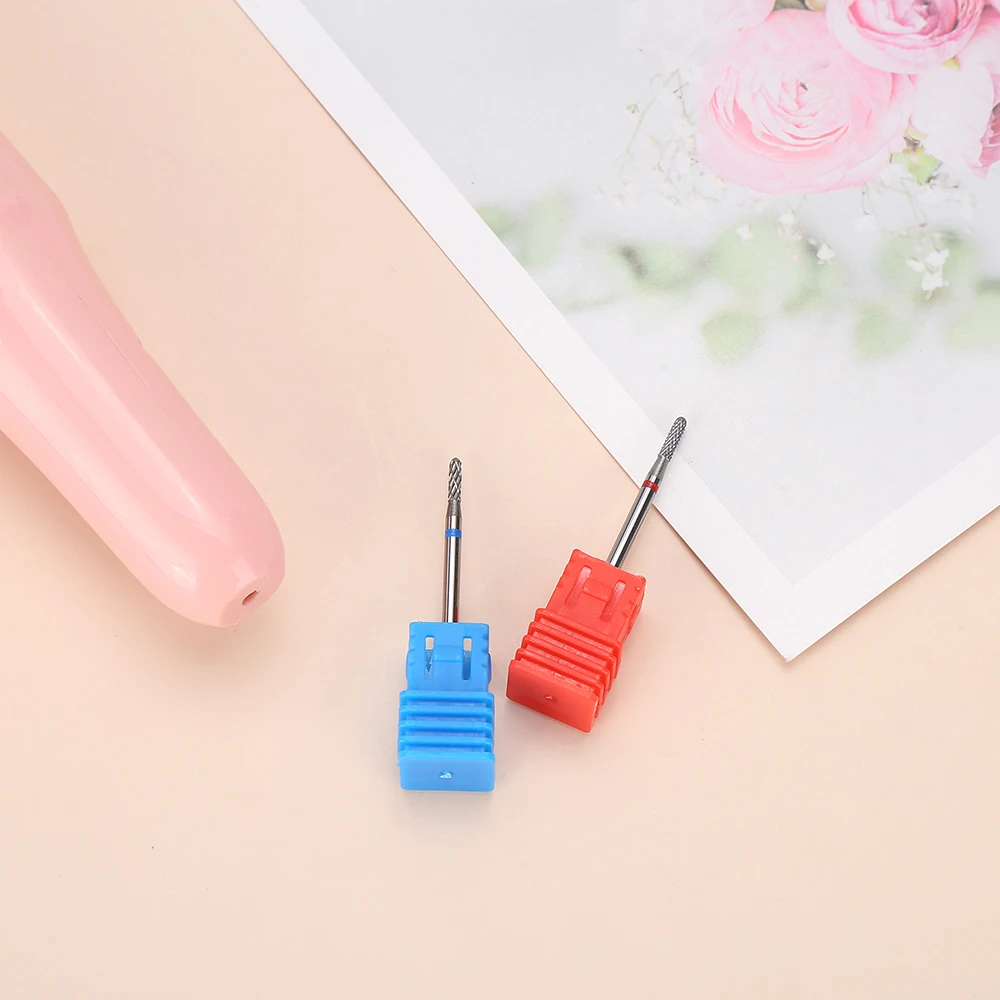 Description Picture 6 of item3/32'' Carbide Nail Drill Bits Rotate Burr Milling Cutter Bits Manicure Cutter Pedicure Tools Electric Nail Drill Accessories