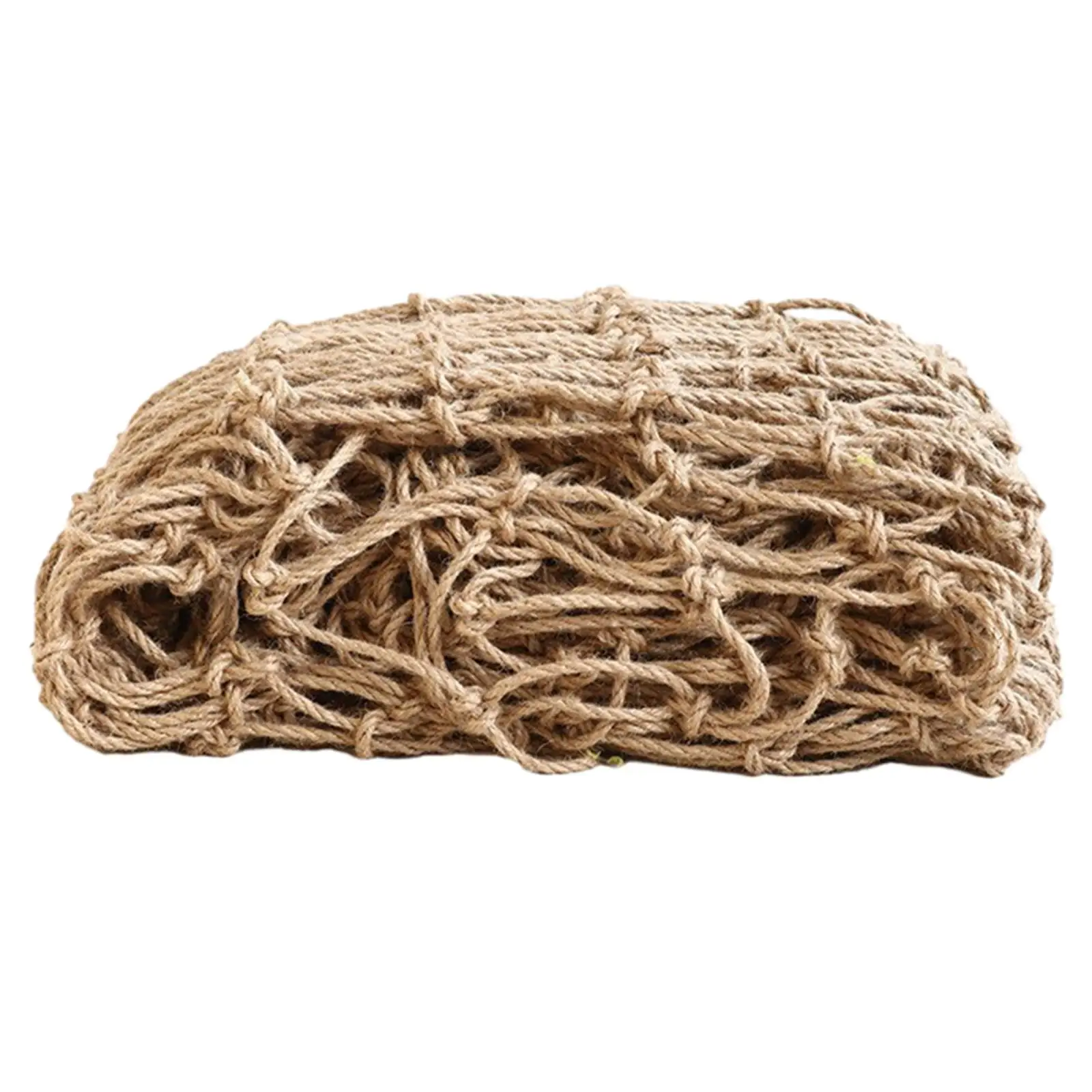 Plant Support Netting Retro Jute Trellis Net for Climbing Plants Pea Balcony