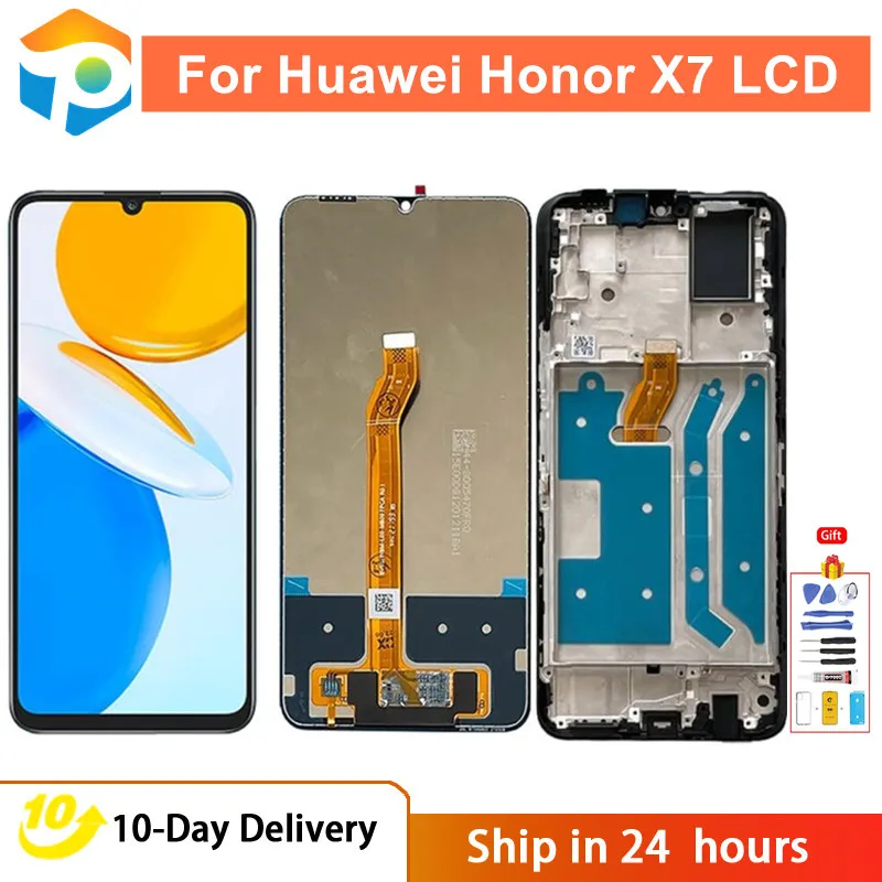 

100% Test Grade AAA For Huawei Honor X7 LCD Display Touch Screen PLAY 6T PLAY 30 PLUS Display Screen Assembly Digitizer 6.74Inch