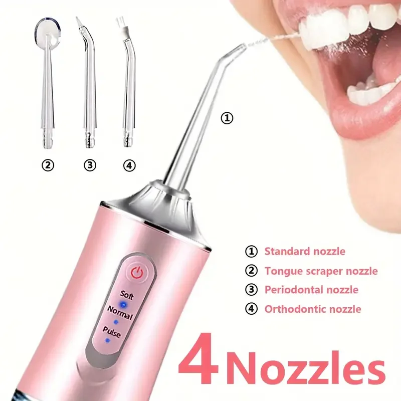 USB-Powered Dental Water Jet Pick for Teeth Cleaning
