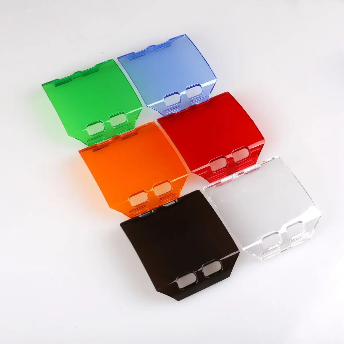 4pcs 2.6inch Headlight Dust Cover For 4 INCH 18W Led Work Light