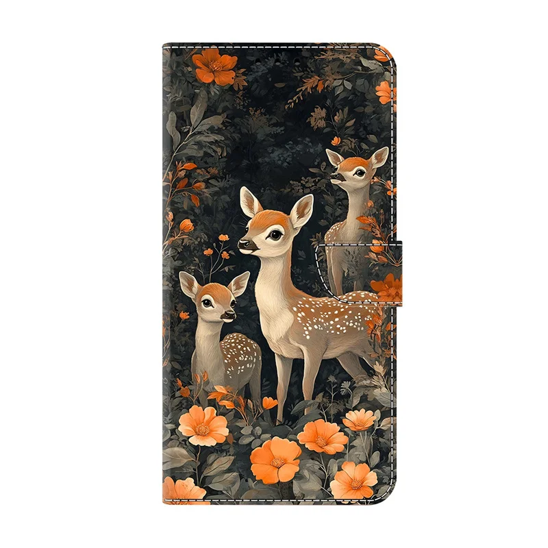 Cute Owl Wallet Leather Phone Case - Stylish Flip Cover