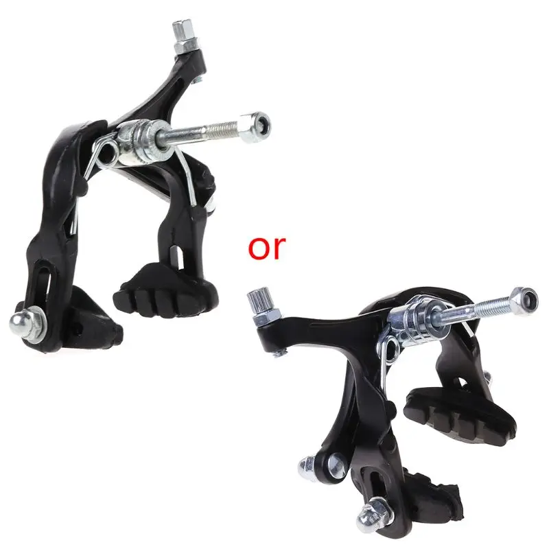 

PXPF Bicycle Brake Caliper Front Aluminum Alloy Road Bike MTB Long Arm Anodized Fixed