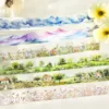 Mr. Paper, Garden in The Woods Series PET Decorative Tape, Students Diary Material Tape Scenery Hand Account Landscaping Tape 2