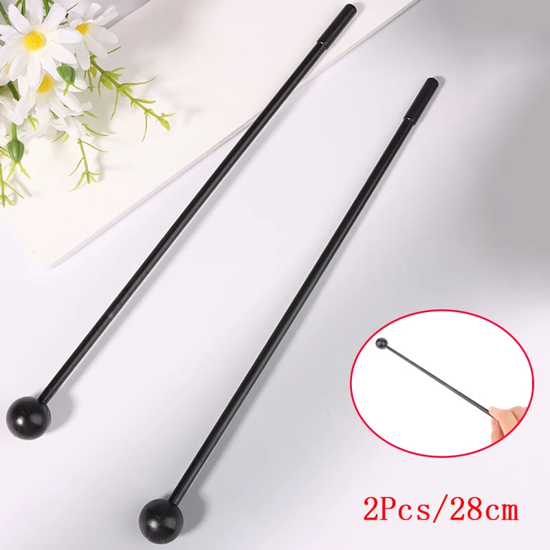 2Pcs Percussion Drum Sticks Mallets Drumsticks Adults Kids Stick Mallet Plastic Instrument Children's Toys Accessories