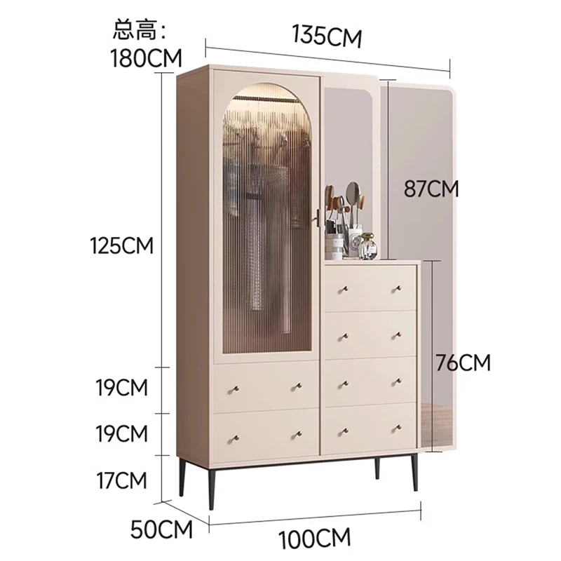 Organizer Wardrobes Clothes Dresser Door Closet System Wardrobes