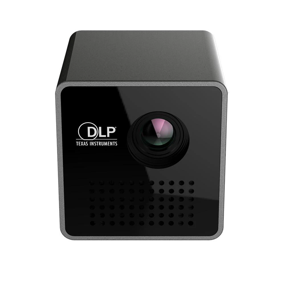 

P1+ Real Micro Projector Focus Handle Lower Power Consumption Higher Efficiency DLP Projector