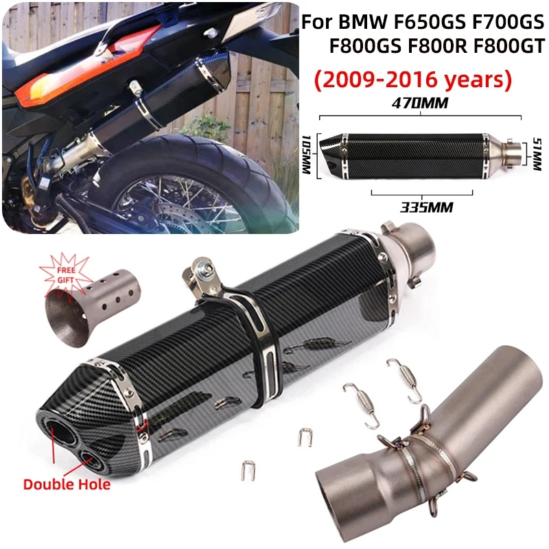 bmw f800gs slip on exhaust