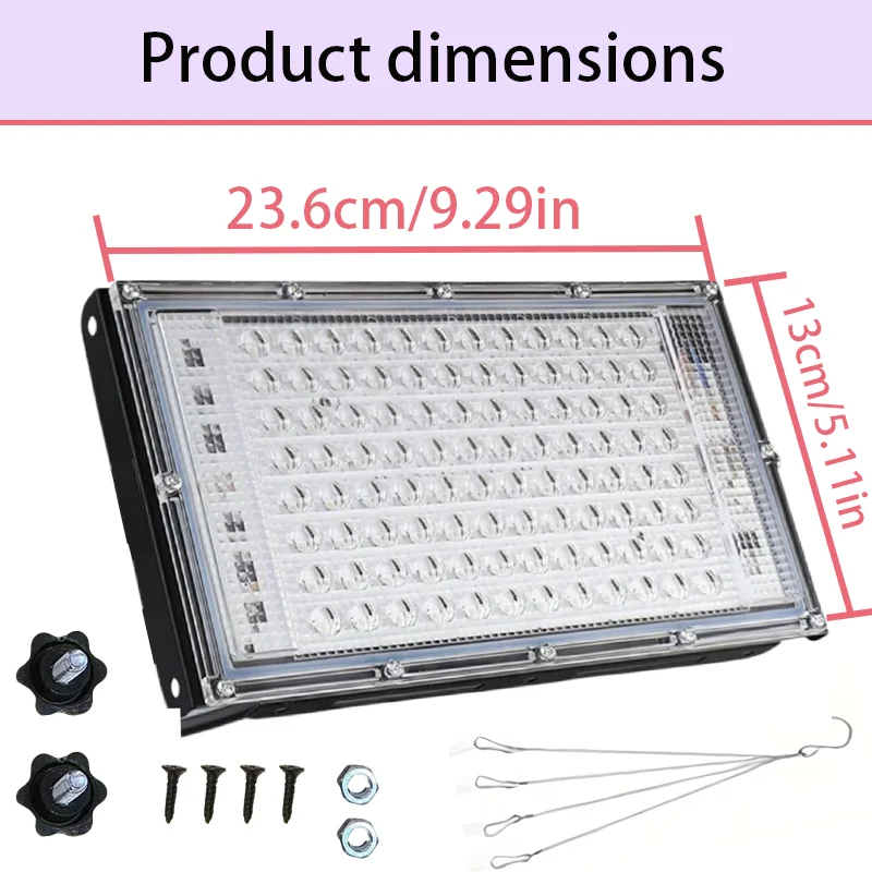 Tanning Lamp, 96 Led Blue Light, LED Panel Light Beauty Device, The First Choice For Gift Giving, Low Voltage USB Plug, Small
