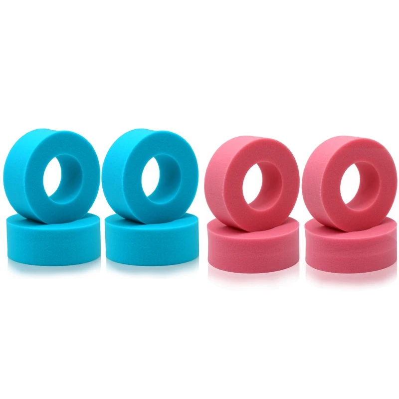 

HOT-4PCS RC Двухступенчатая мягкая пена 100-110 мм подходит для 1,9 дюймовых колесных шин для RC Crawler Axial SCX10 90046 TRX4