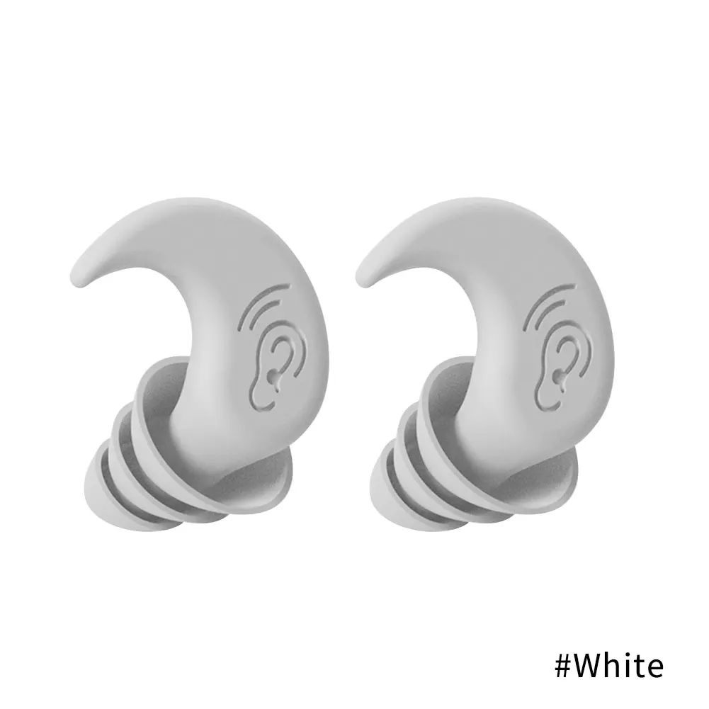 Silicone Noise-Canceling Sleep Earplugs for Small Ears - Soundproof & Anti-Snore with Memory Foam
