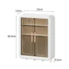 Wall Mounted Bathroom Storage Box Home Kitchen Organizer Waterproof Large Capacity Makeup Skincare Perfume Cream Jewelry Holder 6