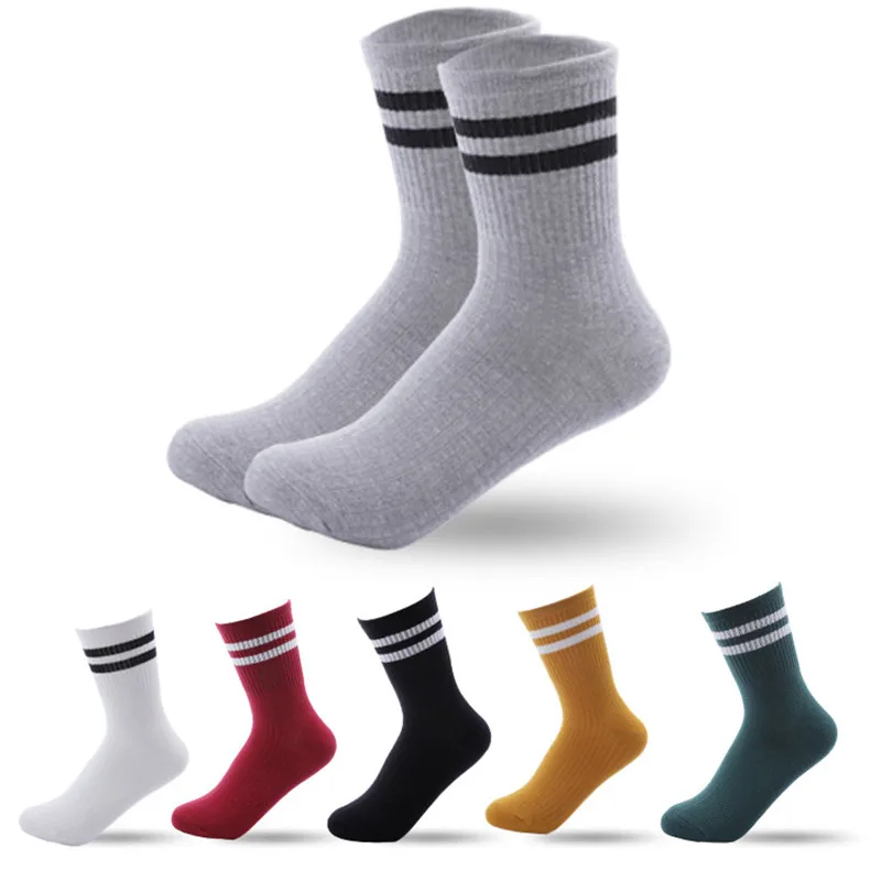 

2023 Brand Striped Sport Cycling Running Socks Men Women Sport Socks Camping Hiking Climbing Socks