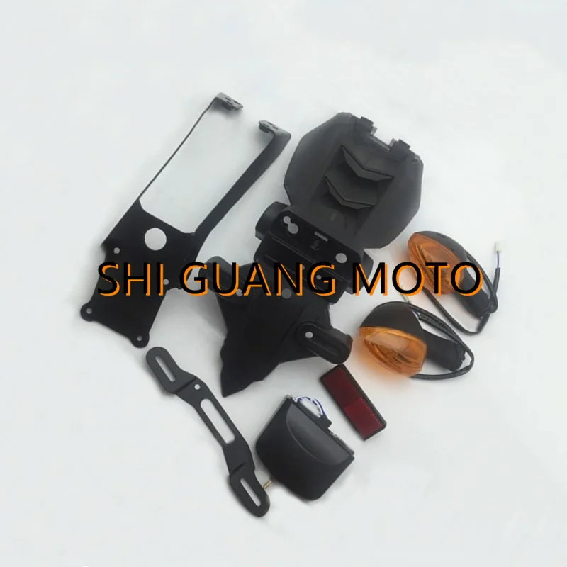 

Задний песочный борт для мотоцикла, заднее крыло, рамка номерного знака, указатель поворота в сборе, подходит для Yamaha XJ6 09-14