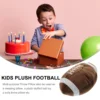 Plush Ball Toy Stuffed Football Pillow Winter Sports Themed Pillow Boy Birthday Gift Football Toy 5
