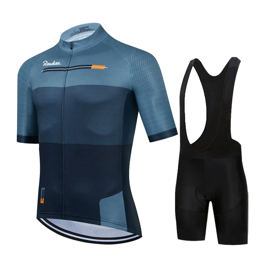 

Men's Summer Cycling Suit, Short Sleeve Set, Mountain Bike Sports, Bib Shorts