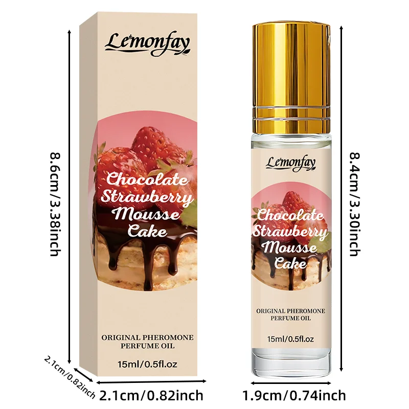Chocolate Strawberry Mousse Pheromone Perfume Oil Roll-on_voghion.com