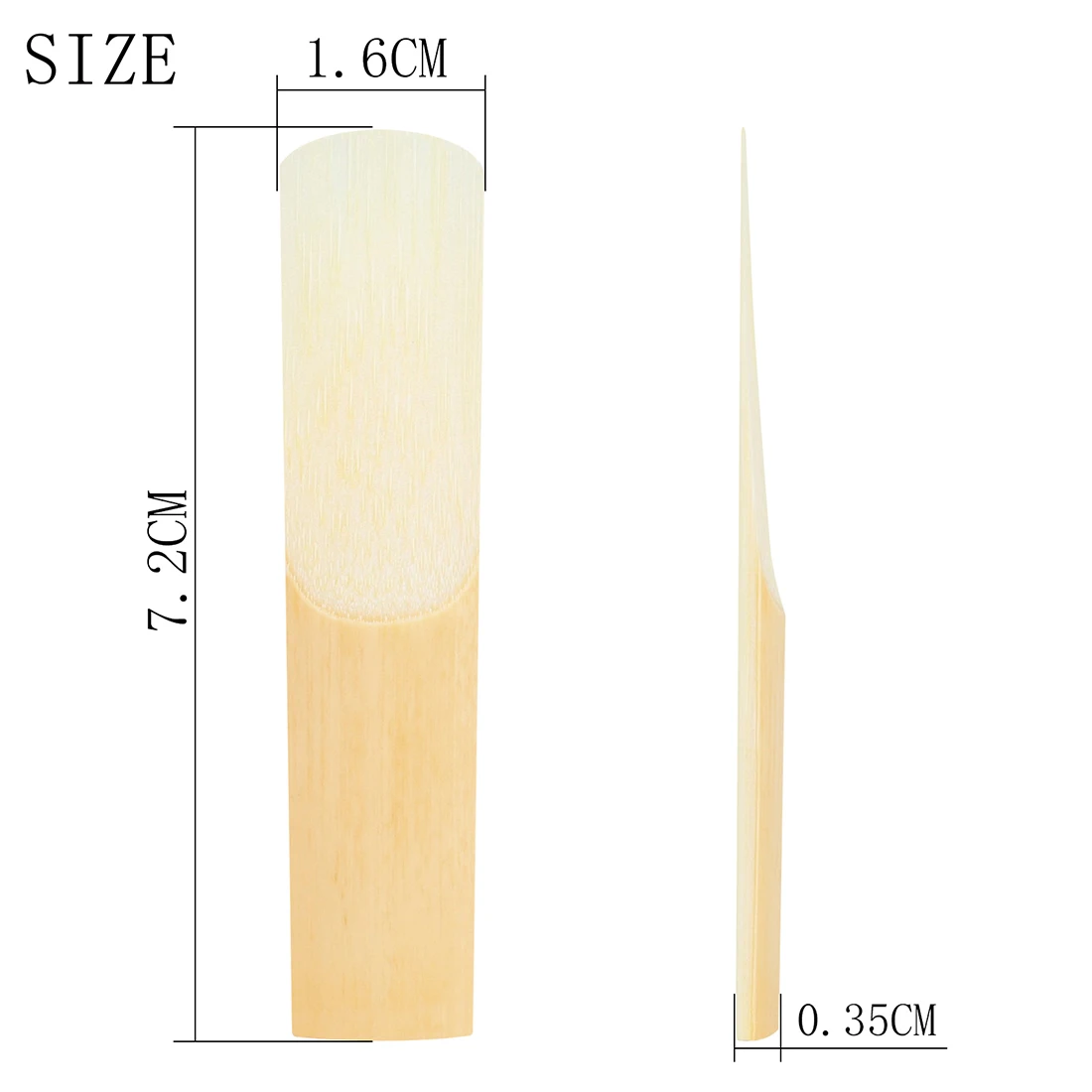 Soprano Alto Tenor Clarinet B Flat Saxophone Reeds Clarinet Reed Woodwind Profession Musical Instrument Accessory 10/20Set 2.5