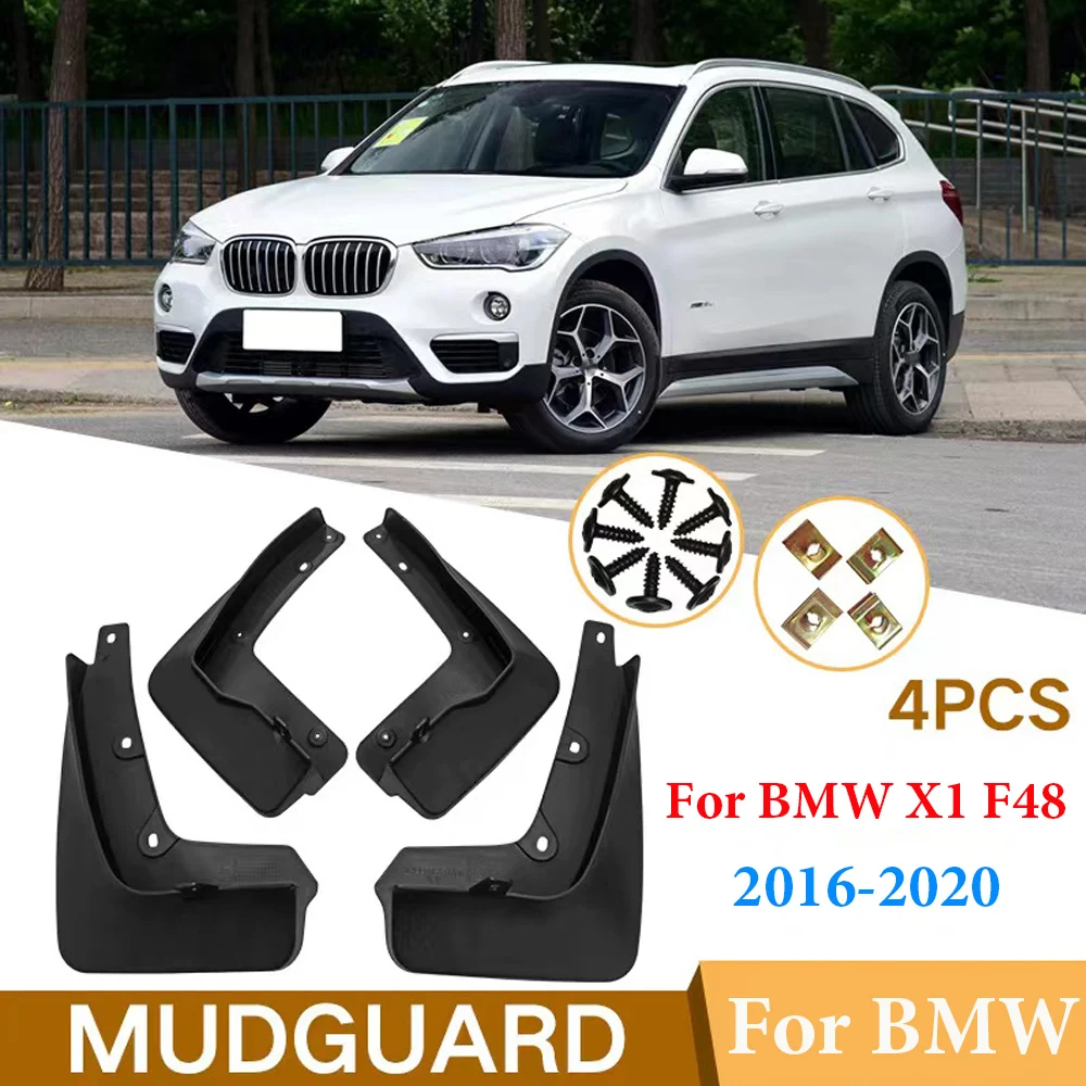 

4 шт., передние и задние брызговики для BMW X1 F48 2016-2020