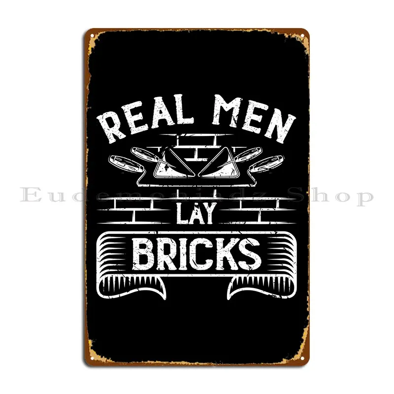 

Cement Mason Bricklayer Metal Plaque Create Rusty Bar Wall Mural Party Tin Sign Poster