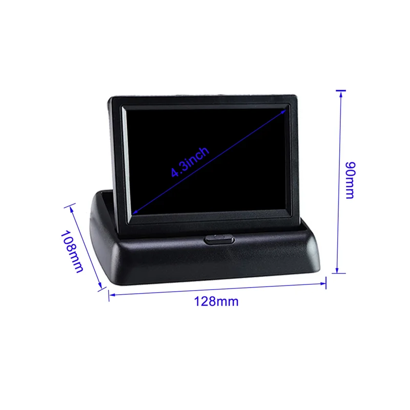 

4.3 Inch HD Foldable Car Baby Rearview Camera Mirror Night Vision Monitor Infant Rear Display for Car Truck