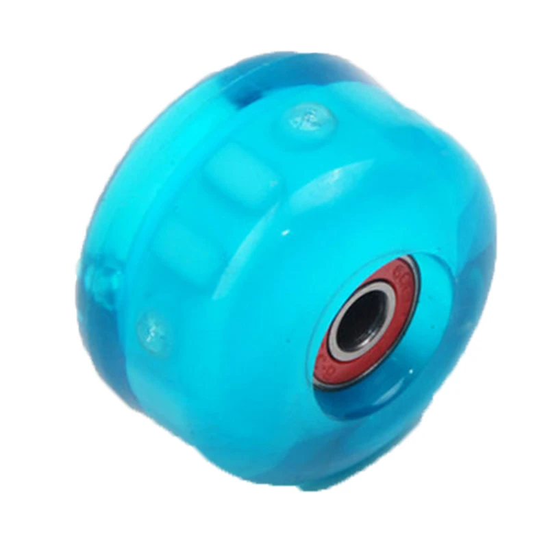 Roller Skating Wheels 54mm Durable PU Skateboard Glow Wheels High Elasticity